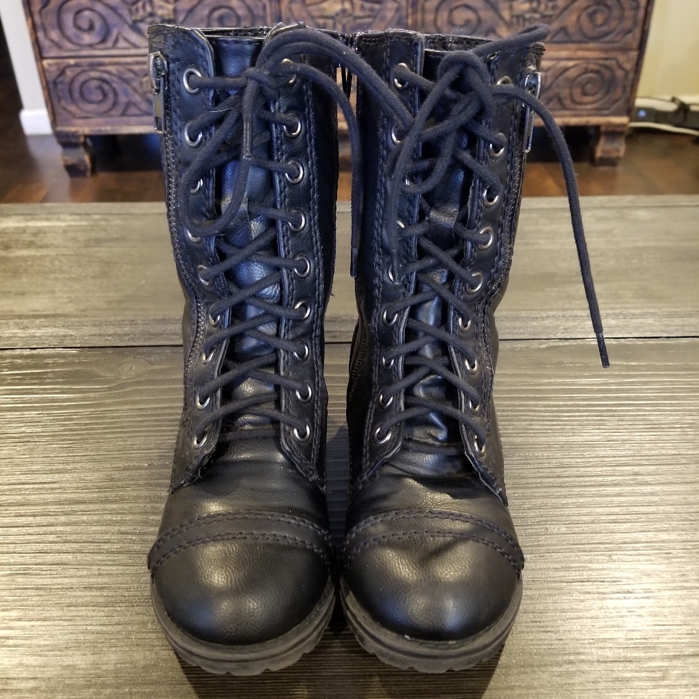 COPY - Girls Combat Boots size 12